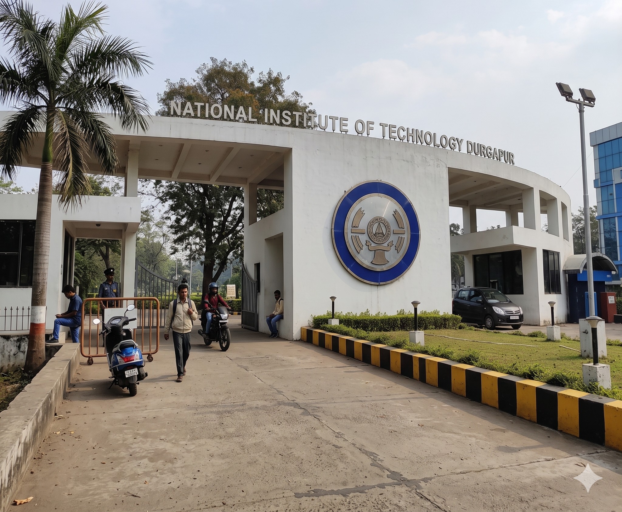 Sketch of the NIT Durgapur main gate