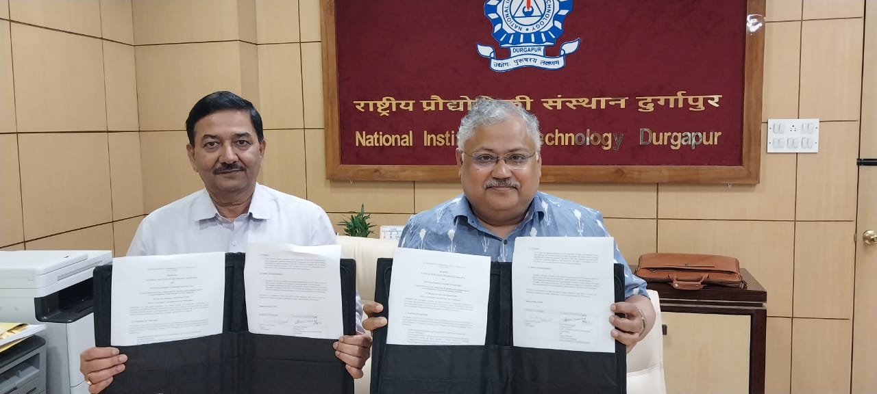 MoU signing ceremony between NIT Durgapur & iHUB DivyaSampark, IIT Roorkee