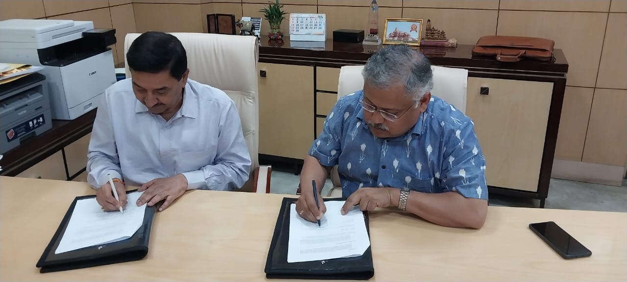 MoU signing ceremony between NIT Durgapur & iHUB DivyaSampark, IIT Roorkee.